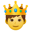 🤴 Prinz Emoji auf Samsung
