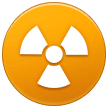 ☢️ Radioactividad Emoji en Samsung