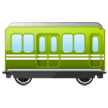 🚃 Vagon de ferrocarril Emoji en Samsung