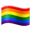 Rainbow Flag Emoji on Samsung Phones