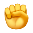 Raised Fist Emoji on Samsung Phones