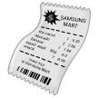 영수증 on Samsung