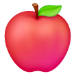 Red Apple on Samsung