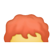 Rotes Haar Emoji Samsung