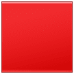 Rotes Quadrat Emoji Samsung