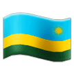 Bandeira do Ruanda Emoji Samsung