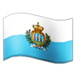 Bandera de San Marino Emoji Samsung