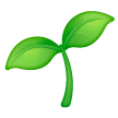 🌱 Planta de semillero Emoji en Samsung