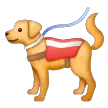 Service Dog Emoji on Samsung Phones