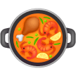 Shallow Pan Of Food Emoji on Samsung Phones