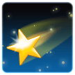 Estrela cadente Emoji Samsung