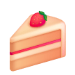 🍰 Fetta di torta Emoji su Samsung