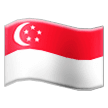 Bandeira de Singapura Emoji Samsung