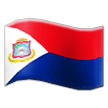 Flagge von Sint Maarten on Samsung
