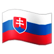 Flagge der Slowakei Emoji Samsung
