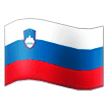 Bandeira da Eslovénia Emoji Samsung