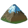 🏔️ Montanha com o topo coberto de neve Emoji nos Samsung