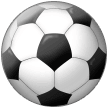 Футбольный мяч Эмодзи на телефонах Samsung