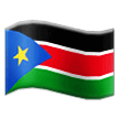 Bandera de Sudán del Sur Emoji Samsung
