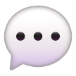 Bocadillo de habla Emoji Samsung