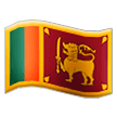 Bandeira do Sri Lanca Emoji Samsung