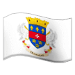 Bandiera di Saint Barthélemy Emoji Samsung