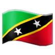 Flagge von St. Kitts und Nevis Emoji Samsung