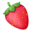 Strawberry Emoji on Samsung Phones
