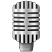 Studio Microphone Emoji on Samsung Phones