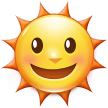 🌞 Sol com cara Emoji nos Samsung