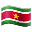 Flag: Suriname Emoji on Samsung Phones