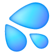💦 Gotas de água Emoji nos Samsung