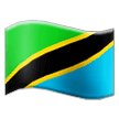 Bandeira da Tanzânia Emoji Samsung