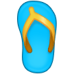 Thong Sandal Emoji on Samsung Phones