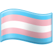 🏳️‍⚧️ Bandera transgénero Emoji en Samsung