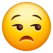 Unamused Face Emoji on Samsung Phones