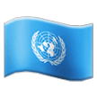 संयुक्त राष्ट्र संघ का झंडा on Samsung