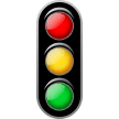 Vertical Traffic Light Emoji on Samsung Phones