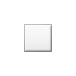 White Small Square Emoji on Samsung Phones
