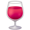 Bicchiere di vino Emoji Samsung