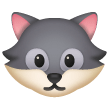 Wolf Emoji on Samsung Phones