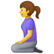 🧎‍♀️ Donna in ginocchio Emoji su Samsung