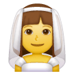 👰‍♀️ Mulher com véu Emoji nos Samsung