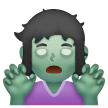 Woman Zombie Emoji on Samsung Phones