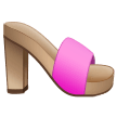 Sandálias com salto Emoji Samsung