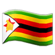 Flagge von Simbabwe Emoji Samsung