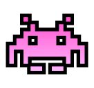 Alien Monster Emoji in SoftBank