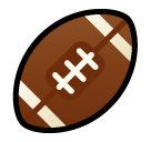 Мяч для игры в американский футбол Эмодзи в SoftBank