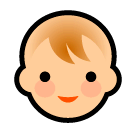 👶 Bebé Emoji en SoftBank