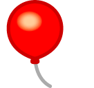 Balloon Emoji in SoftBank